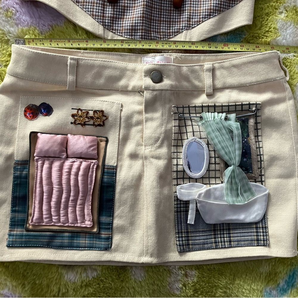 Lirika Matoshi Beige Apartment Skirt and Top Set - Picture 9 of 12